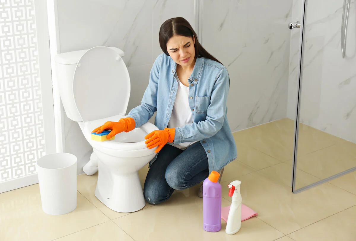 Cleaning Toilet | Pentingnya menjaga kebersihan toilet
