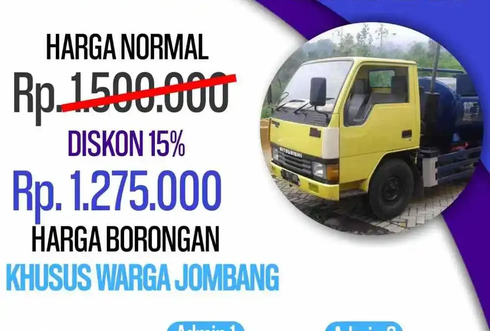 Sedot WC Bareng Jombang Borongan