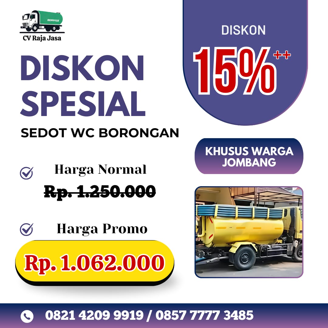 Sedot WC Jombang