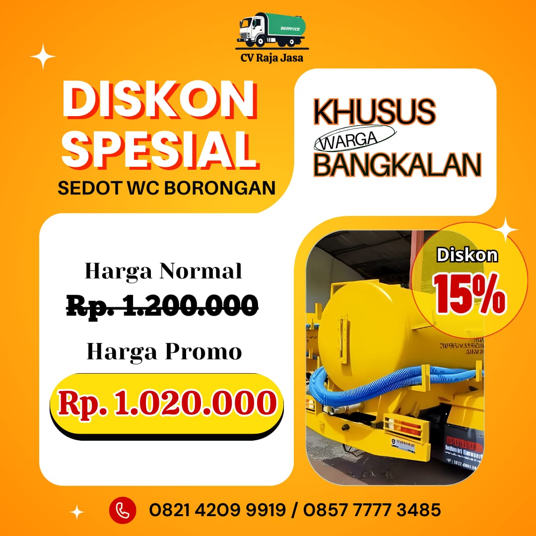 Sedot WC Bangkalan Sedot WC Bangkalan