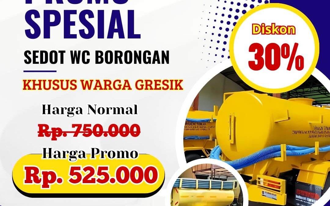 Sedot WC Menganti Gresik Borongan