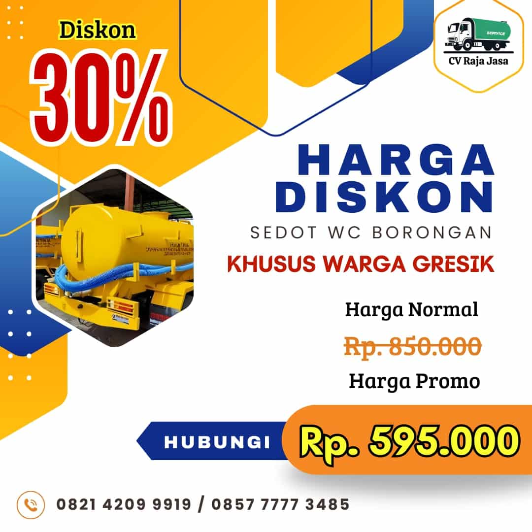 Jasa Sedot WC Gresik