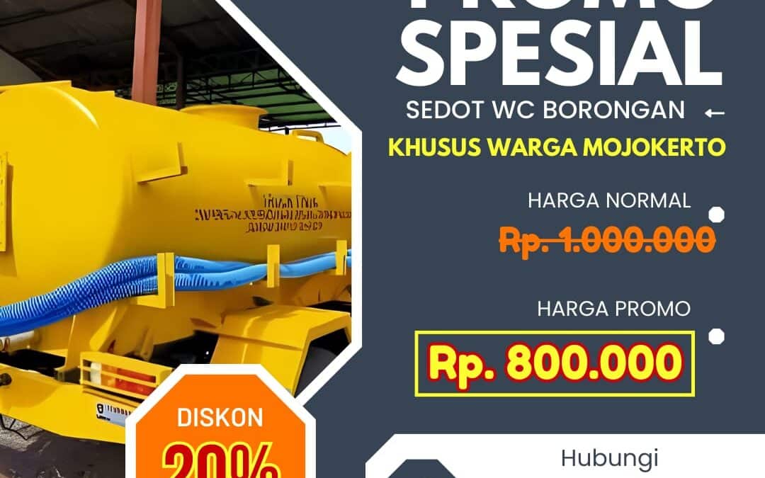 Sedot WC Trowulan Mojokerto Borongan
