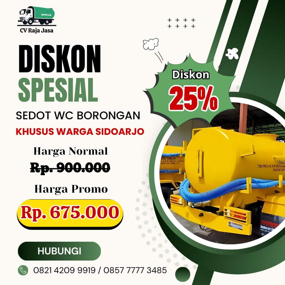 Sedot WC Sidoarjo