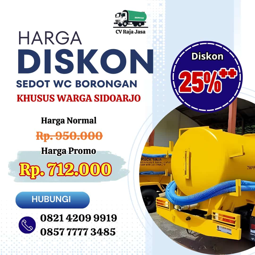 Sedot WC Sidoarjo Borongan
