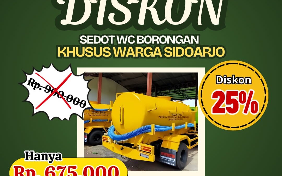 Sedot WC Wonoayu Sidoarjo Borongan