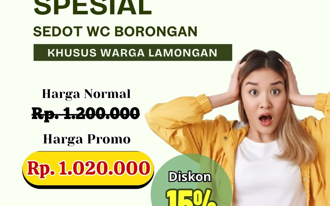 Sedot WC Sukorame Lamongan Borongan