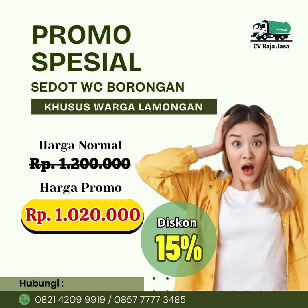 Sedot WC Lamongan Borongan