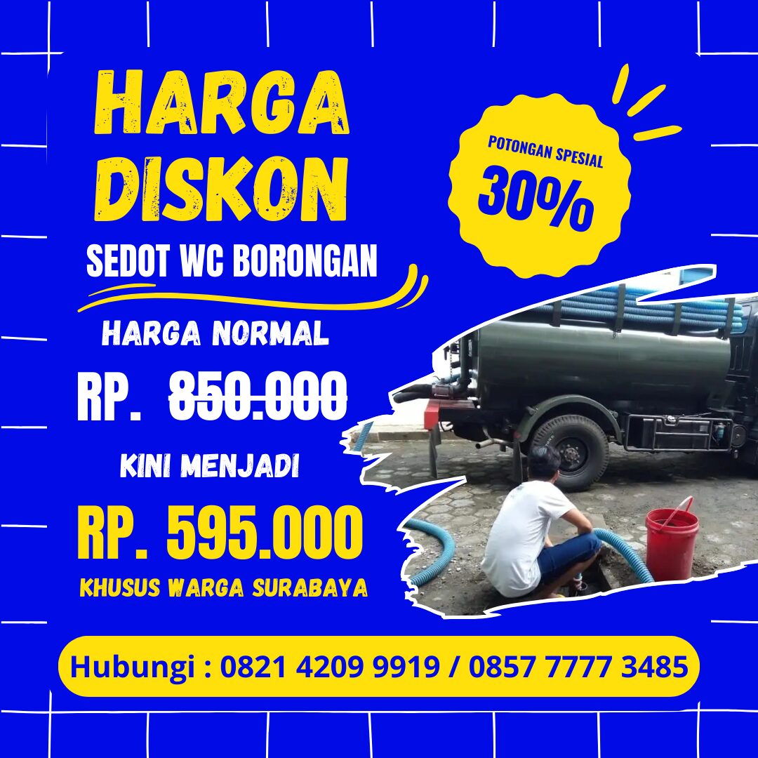 promo sedot wc borongan