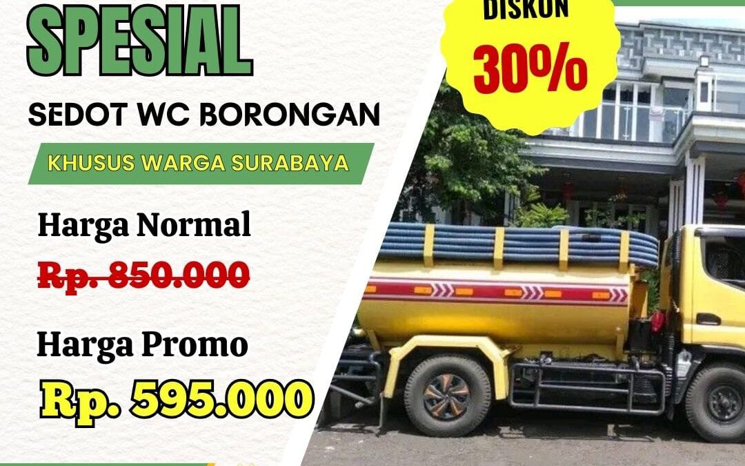 Sedot WC Wonokromo Surabaya Borongan