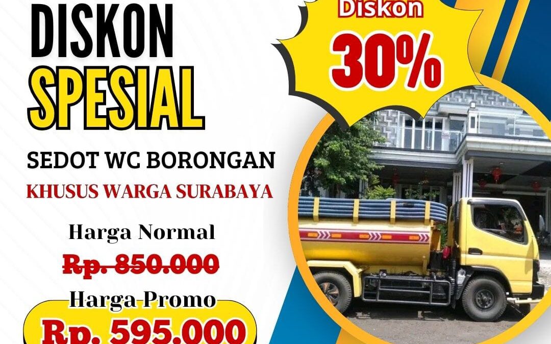 Sedot WC Semolowaru Surabaya Borongan