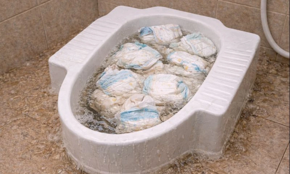 WC Mampet karena Popok? Ini Penyebab & Solusinya